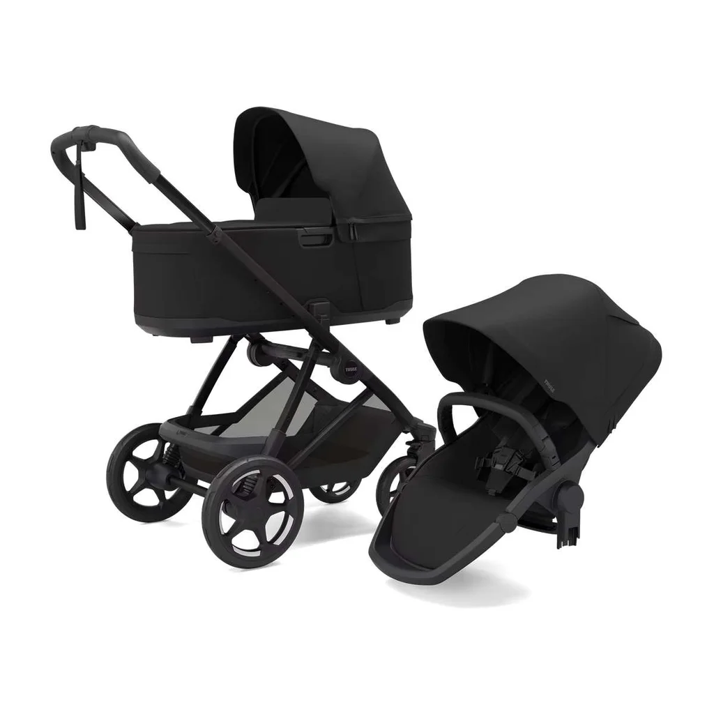 THULE Charm 2v1 Kompletní kočárek Black - Ondalek.cz